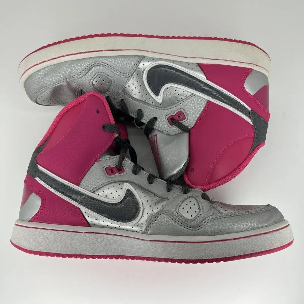 Nike Son of Force Youth Sz 7Y High-Top Junior Sneakers Lace-Up Basketball Shoe